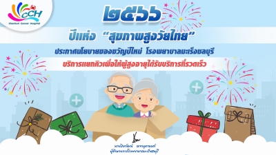 ประชาสัมพันธ์โปสเตอร์ 2566 ปีแห่ง &quot;สุขภาพสูงวัยไทย&quot;